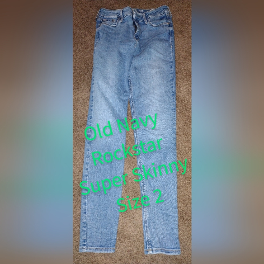 Old Navy Rockstar Jeans, Size 2